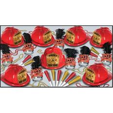 Red Inflatable Decorations Beistle New Year Fire Chief Assorted For 50