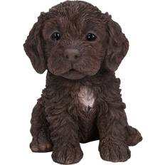 Garden Ornaments Vivid Arts Pet Pals Chocolate Cockapoo Puppy Garden Decoration PP-CKP7-F