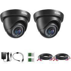 Surveillance Cameras Zosi 2Pcs Security CCTV Camera 1080P Night Vision