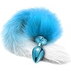 Bynabjfa Analplugg Fox Tail Small Medium Large Butt Plug Set Metal Bunny Tail Analplugg Smycken Stål Anal Sexleksak Anal Dildo Cosplay