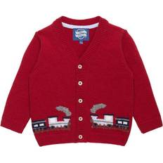 Babies Cardigans Children's Clothing Trotters Baby Train Cardigan, Red