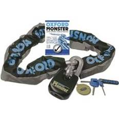 Monster Ultra Strong Chain Padlock 2.0m, Black/grey
