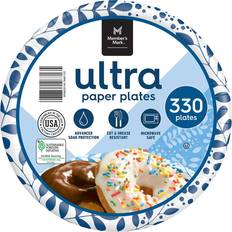 Party Supplies Member's Mark Ultra Dessert/Snack Paper Plates 6.875' 330 ct