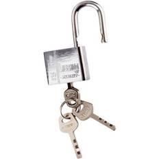 Security Geni-Store Steel Padlock 3 Keys Heavy Duty Lock