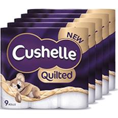 Sunukerr Cushelle Quilted 9 Roll Toilet Roll Tissue Paper