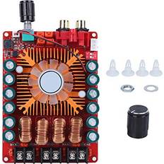 Förstärkare & Receivers Fafeicy TDA7498E Audio Amplifier Board Module, 2 * 160W 15-36VDC Dual Channel Stereo BTL Mono,Temperature-Controlled Forced Air Cooling Heat Dissipation