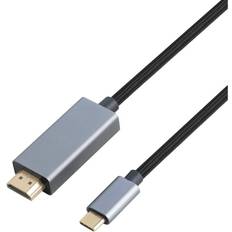 Kablar Dacota Platinum USB-C HDMI kabel 8K 2m
