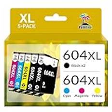 604 XL Ink Cartridges Multipack High Yield - 5 Pack