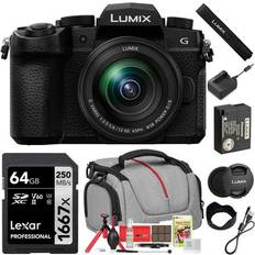 Digital Cameras Panasonic Sold by: Beach Camera, Lumix G95 Mirrorless Camera and 12-60mm MFT OLED Lens with 64GB Bag Bundle