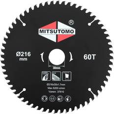 Mitsutomo Sågklinga Cirkelsåg 216x30 mm 60T