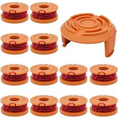 Wangcl 13 Pack WA0010 Line 0.065 Worx spools Weed Eater String