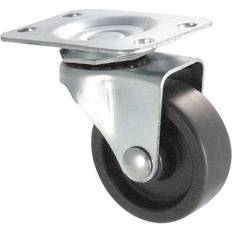 DIY Accessories Zoro Select Swivel Plate Caster,Poly,2 in.,100 lb.,D