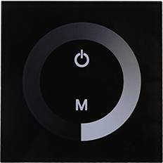 Black Wall Dimmers Dimmer for dimmable led single color touch panel dimmer wall switch