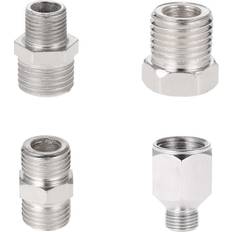 Tomtop Jms 4pcs/Set Airbrush Adaptor Kit Fitting Connector For Air Brush Compressor