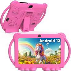 YQSAVIOR Android 12 Kids Tablet Toddler Tablet for Kids 7 Tablet 4GB RAM+32GB ROM Tableta