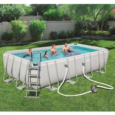 Bestway pool ovan mark 5,5x2,7m 122cm djup Power Steel
