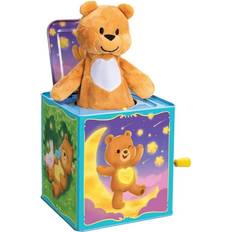 Jouets anti-stress Schylling Pop & Glow Teddy, Jack in the Box