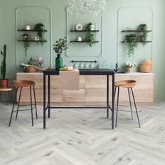 Liberty Floors White Rock Oak SPC Herringbone 5.5mm Rigid Core Vinyl 305108