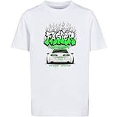 barn t-shirt barn fast än din ålder t-shirt tryck t-shirt för pojkar, bomull, Vit, 146