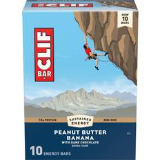 Bars Clif Bar peanut butter banana with chocolate flavor