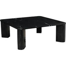 Marble - Quadratic Coffee Tables Moes Home Collection Segment Black Coffee Table 35.5x35.5"