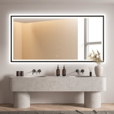 Bathroom Mirrors Altair Apollo Rectangular Anti-Fog Dimmable Modern