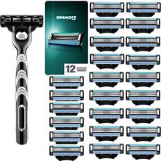 Gillette mach 3 blades 24PCS For Gillette Mach 3 Manual Razor Blades Shaving Rack