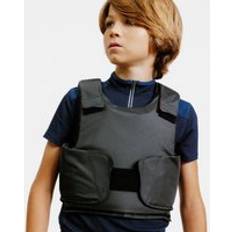 Body Protectors Fouganza Kids' Horse Riding Body Protector Black Graphite Black