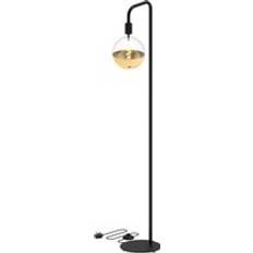 Calex U-line Black Floor Lamp