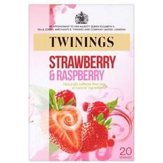 Strawberry Tea Twinings strawberry & raspberry tea bags 20