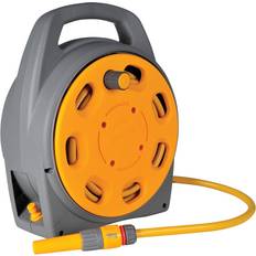 Hozelock Portable Compact Hose Reel 20m Streamlined Hose 20m