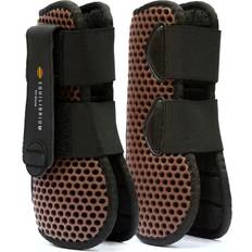 L Horse Boots Equilibrium 2024 Tri-Zone Tendon Boots Brown