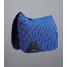 Équitation Tapis de dressage pour cheval coton uni Premier Equine Close Contact Bleu