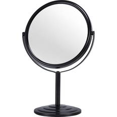 Makeup Mirrors 1x 3x magnifying makeup mirror vanity mirror for tabletop desk black standing Black Mirror