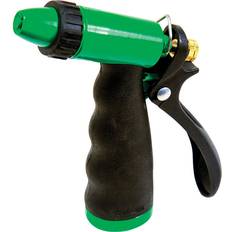 Green Sprinkler Pistol Rugg W842ZA-LG Adjustable Brass Tip Metal Water Nozzle Lime Green