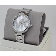 Michael Kors Authentic parker silver mk crystals mk6658