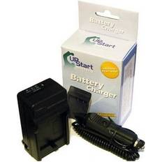 Batteries & Chargers UpStart Battery GL1 Charger & Car Plug Adapter Replacement for Canon BP-970