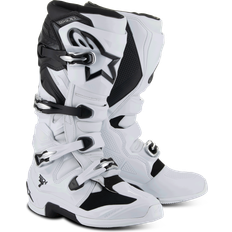 Motorcycle Equipment Alpinestars Tech MX Boots White-Black