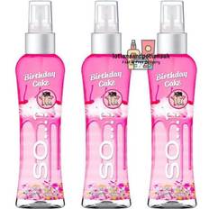 so 3 birthday cake ladies body spray fragrance mist