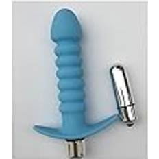 CIONIC Analplugg 1/10 Speed ​​Silikon Anal Plug Dildo Vibrator Prostata Massage Butt Pärl Stimulering Sexleksaker Par Onani blå-1hastighet