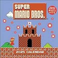 Andrews McMeel Publishing Super Mario Bros. 8-Bit Retro 2025 Wall Calendar