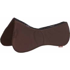 Brown Saddle Pads LeMieux ProSorb Plain Pocket Half Pad Brown