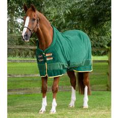 Equitazione Coperta asciugante in pile per cavalli Premier Equine Buster Continental 280g Vert