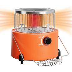 Zezzo Portable Propane Heater Cooking and Stove 2-in-1 Perfect for Camping, ice Fishing, Backpacking, Hiking, Hunting, Survival and Emergency use