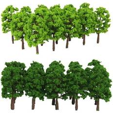 Accessories Meriglare Sold by: 40PCS 8cm Model Tree Layout for Roadway Table Making Architecture Scenery Decorations 1:150 Scale