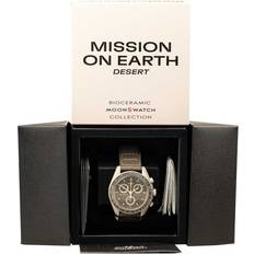Omega x Mission to Earth Desert bioceramic armbandsur, Beige