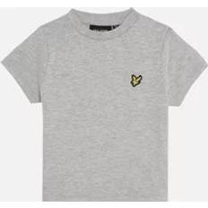 Lyle & Scott Tops Lyle & Scott Lyle And Scott Toddler Plain T-Shirt Grey 18-24