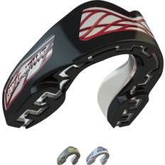 Black Martial Arts Protection SAFEJAWZ Nitro Series Mouthguard Black