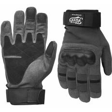 Fuel Motorcycles Rodeo Leather Gloves Black Woman