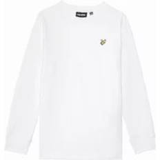 Lyle & Scott Pojkar T-shirts Lyle & Scott Plain Ls T-Shirt Vit
